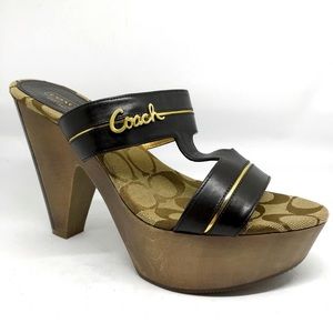 Coach Jonah Calf Sandal -New in box